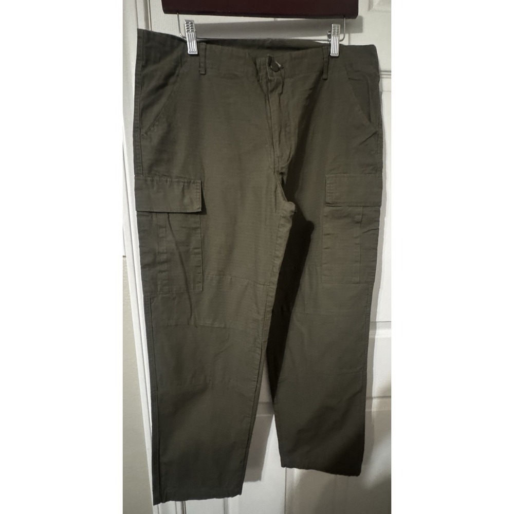 Carhartt WIP Women Cargo Pants Olive Green Gorpcore Utility Streetwear L